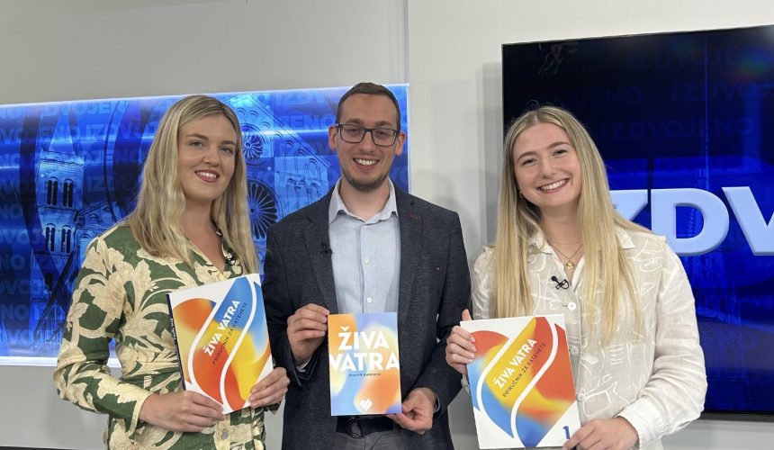 Gostovanje „Žive vatre” u emisiji “Izdvojeno” na Laudato TV